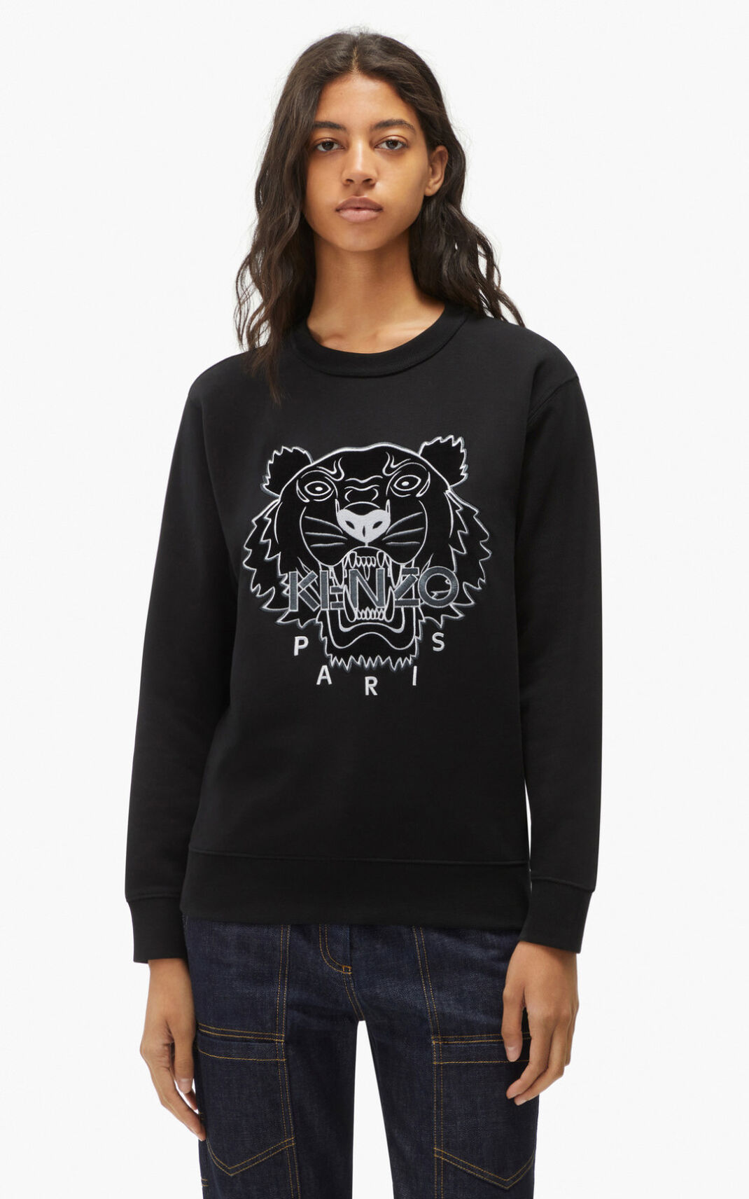 Kenzo The Vinter Capsule Tiger Sweatshirt Dam | 56732-MNTF